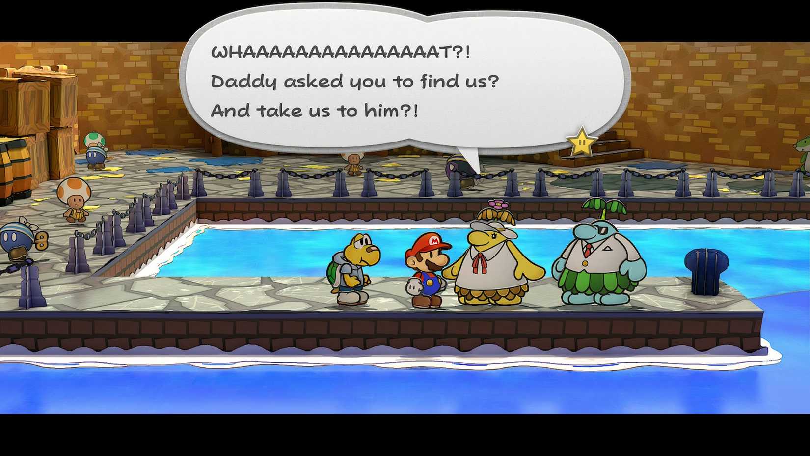 Paper Mario: The Thousand-Year Door - Francesca and Frankie