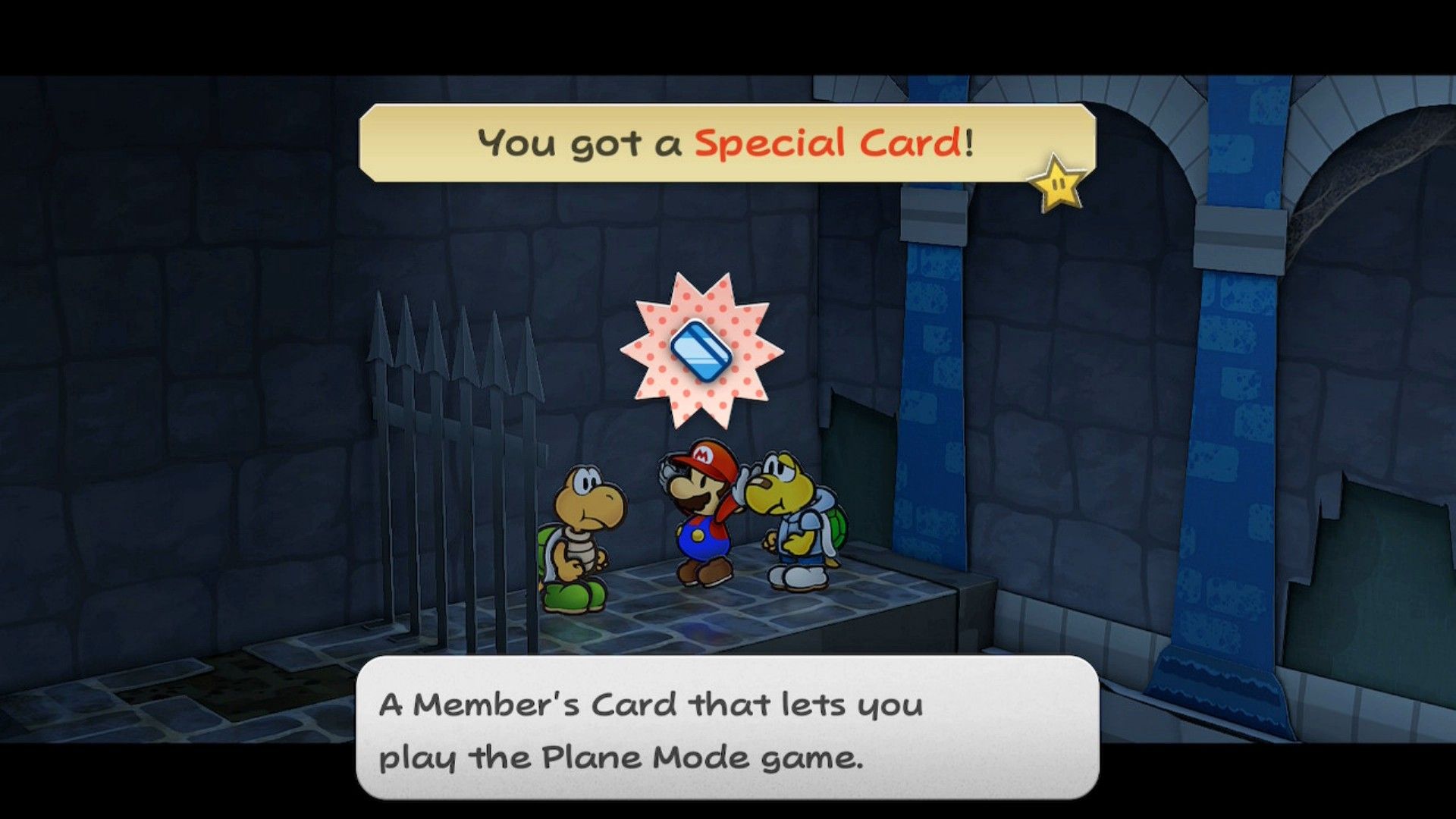 Paper Mario: The Thousand-Year Door - Koopook Special Card
