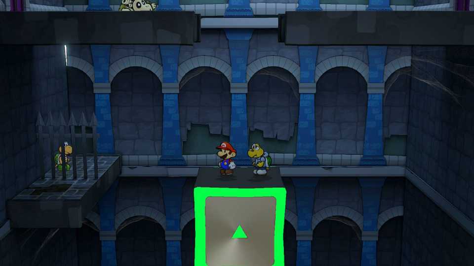 Paper Mario: The Thousand-Year Door - Koopook in Hooktail Castle