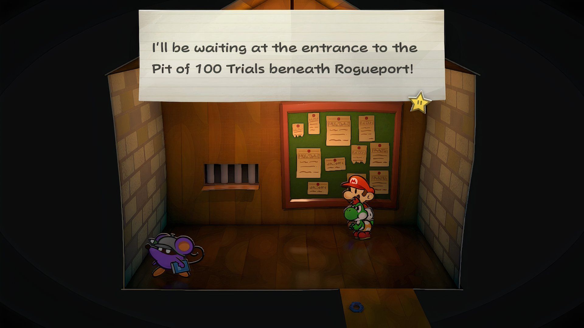 Paper Mario: The Thousand-Year Door - Trouble Center Pit of 100 Trials