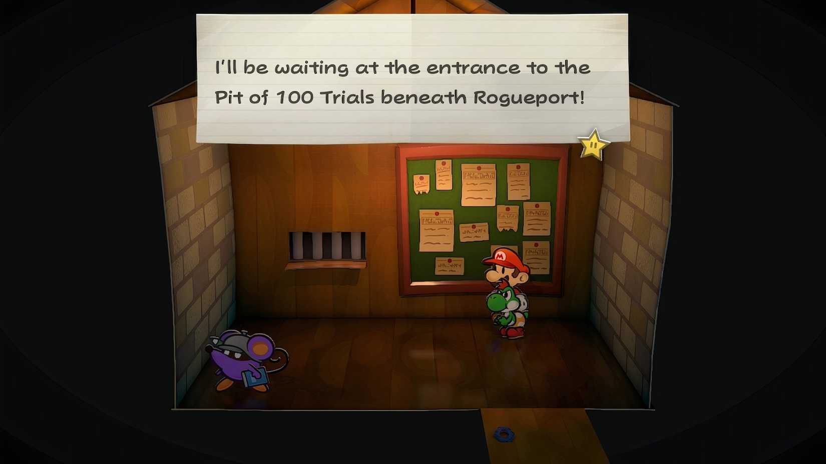 Paper Mario: The Thousand-Year Door - Trouble Center Pit of 100 Trials
