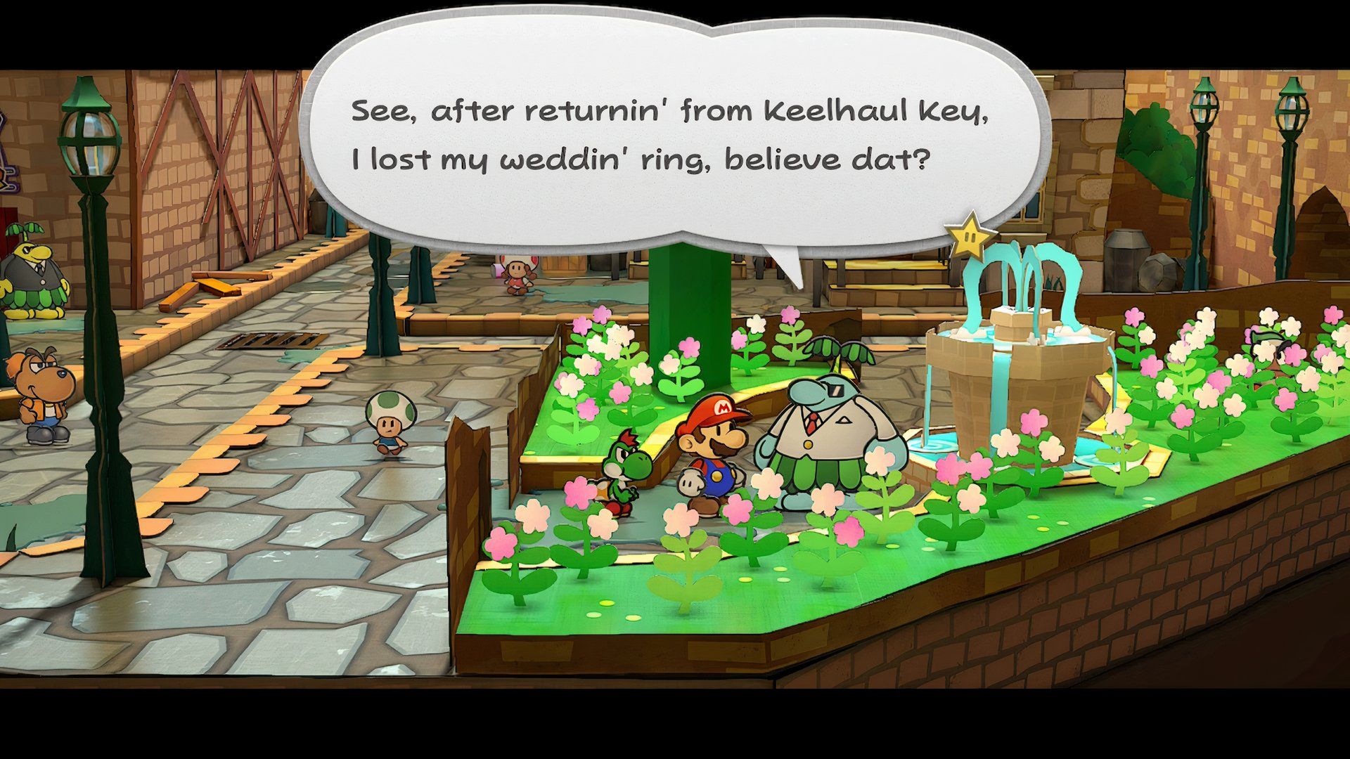 Paper Mario: The Thousand-Year Door - Trouble Center Frankie's Wedding Ring