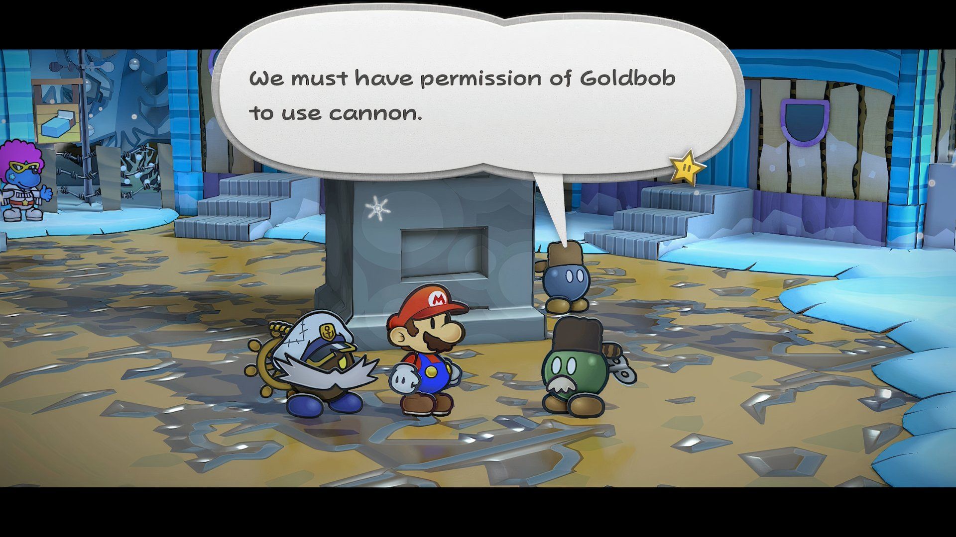 Paper Mario: The Thousand-Year Door - Goldbob's Permission for Fahr Outpost Cannon