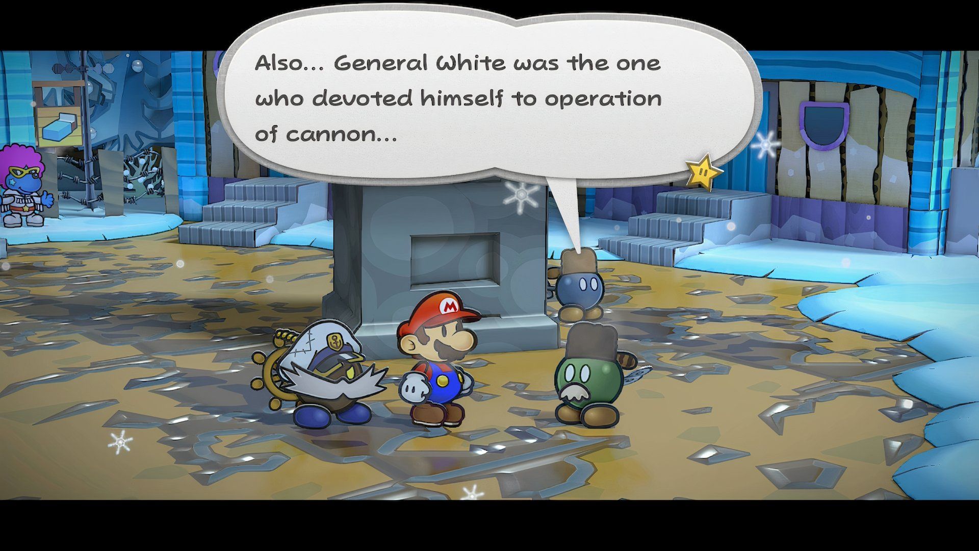Paper Mario: The Thousand-Year Door - Finding General White