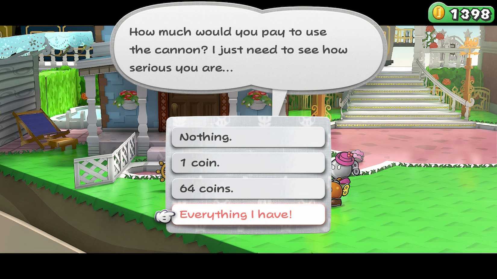 Paper Mario: The Thousand-Year Door - Goldbob's Permission for Fahr Outpost Cannon