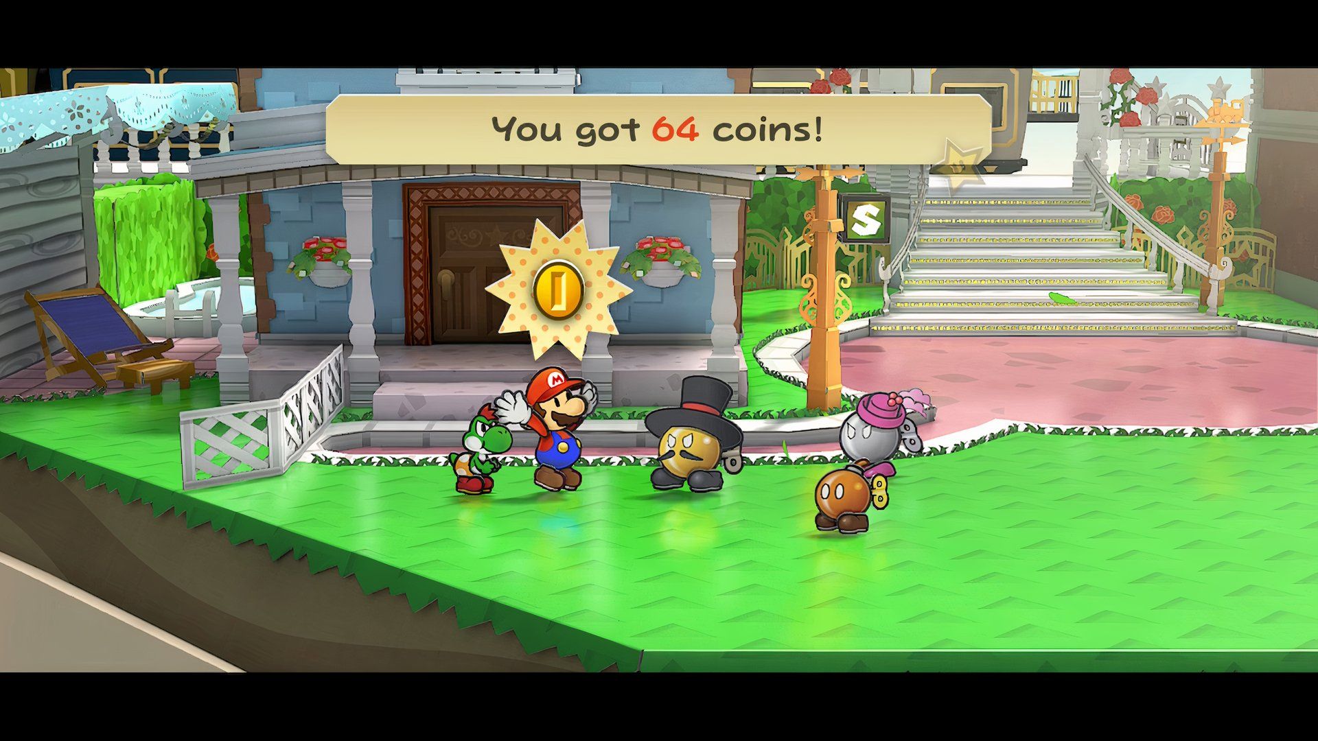 Paper Mario: The Thousand-Year Door - Goldbob's Trouble Center Delivery to General White, Reward