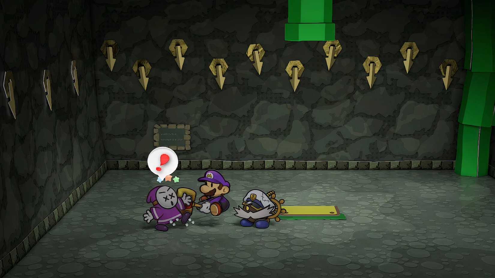 Paper Mario: The Thousand-Year Door - Pit of 100 Trials, Mario Attacks Badge Bandit