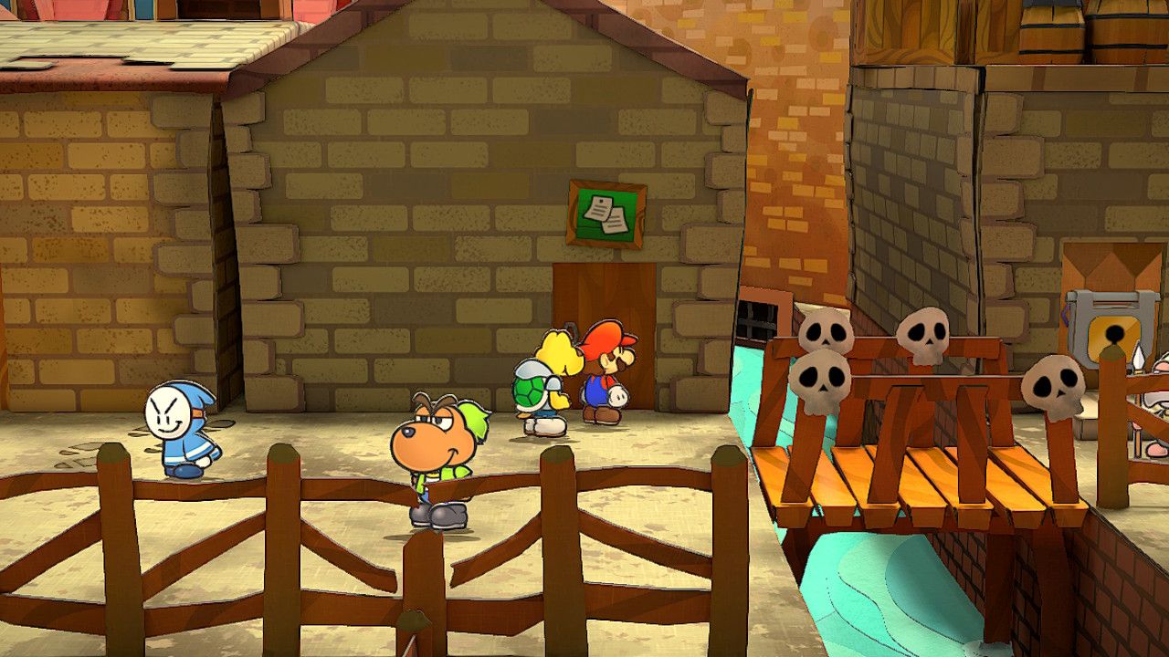 Код безопасности в Paper Mario: The Thousand-Year Door