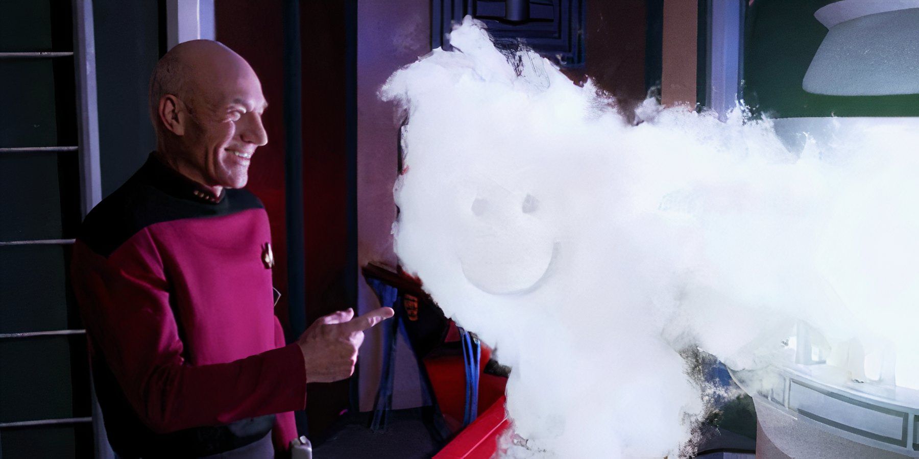 Patrick Stewart's Picard suffers Temporal Nacolepsi in Timescape