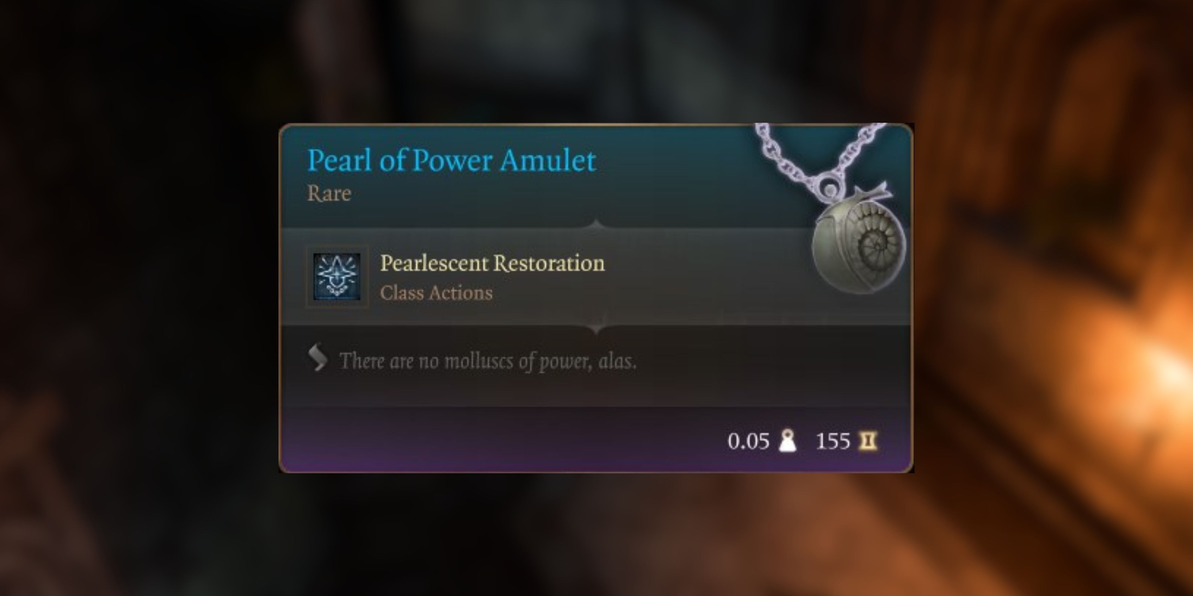 pearl of power amulet in baldur's gate 3