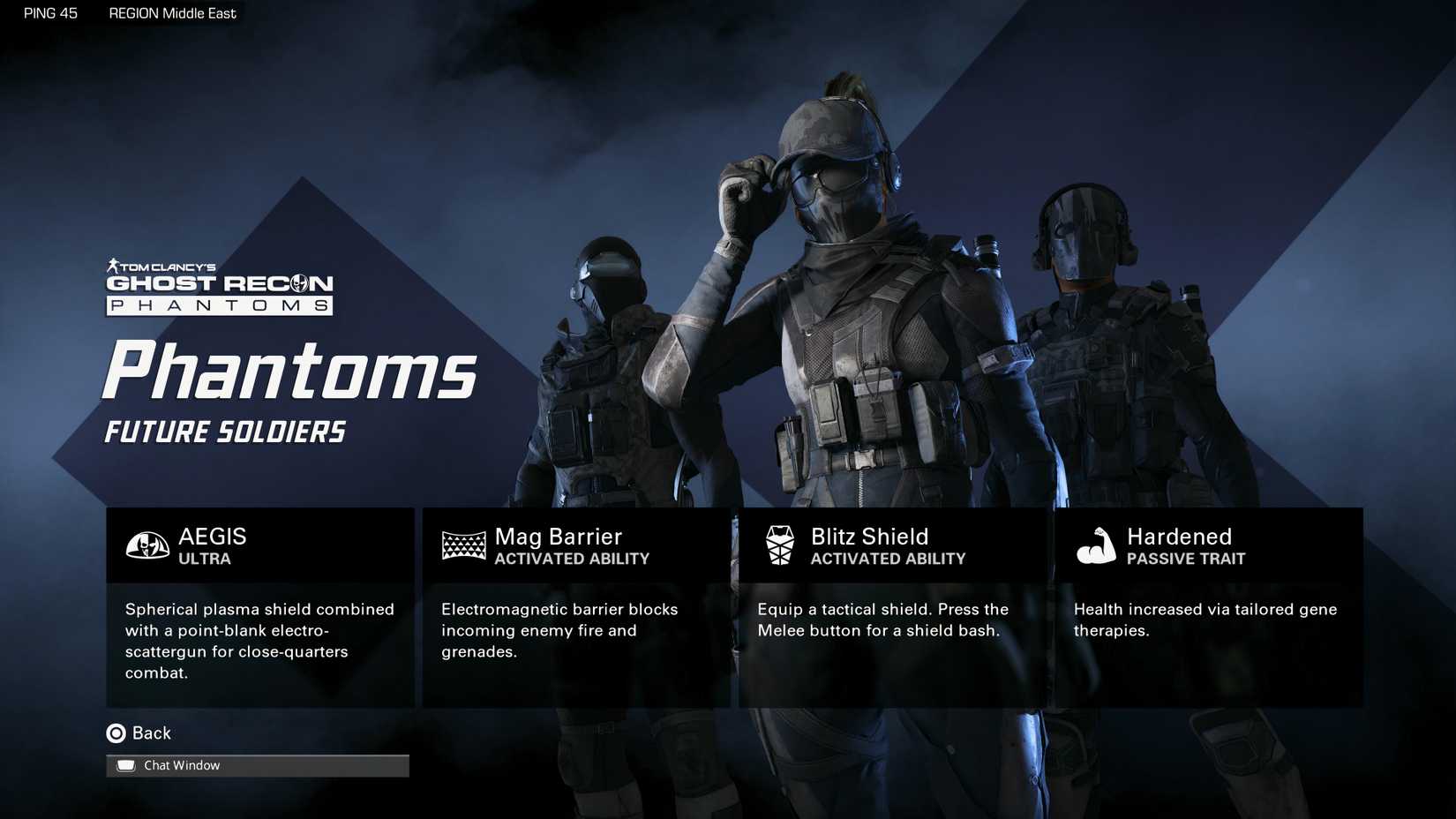 Phatoms Ability Information in XDefiant