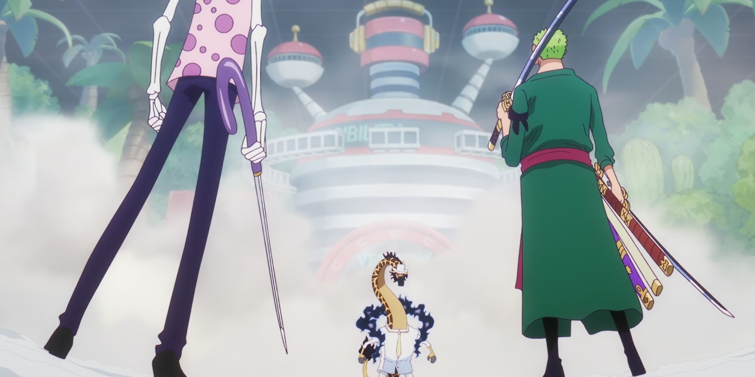 One Piece Zoro vs Kaku