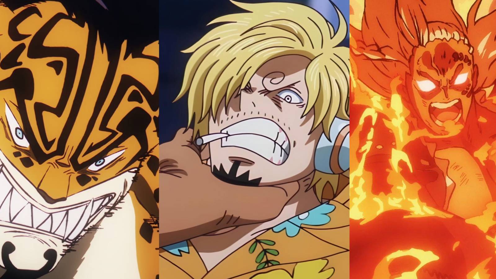 Featured One Piece Characters That Zoro Can Beat But Sanji Can't