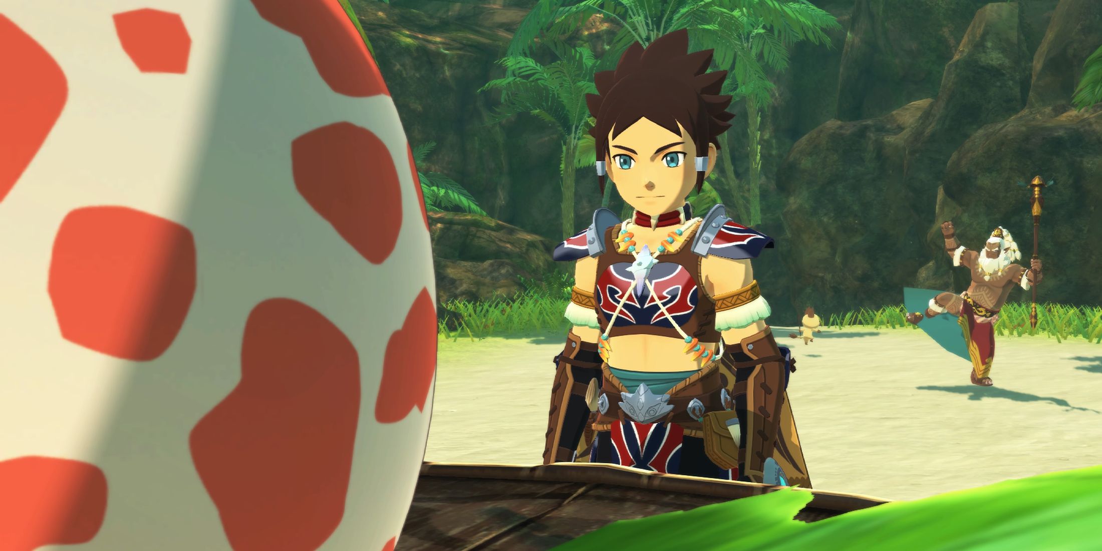 Player looking at egg in Monster Hunter Stories 2