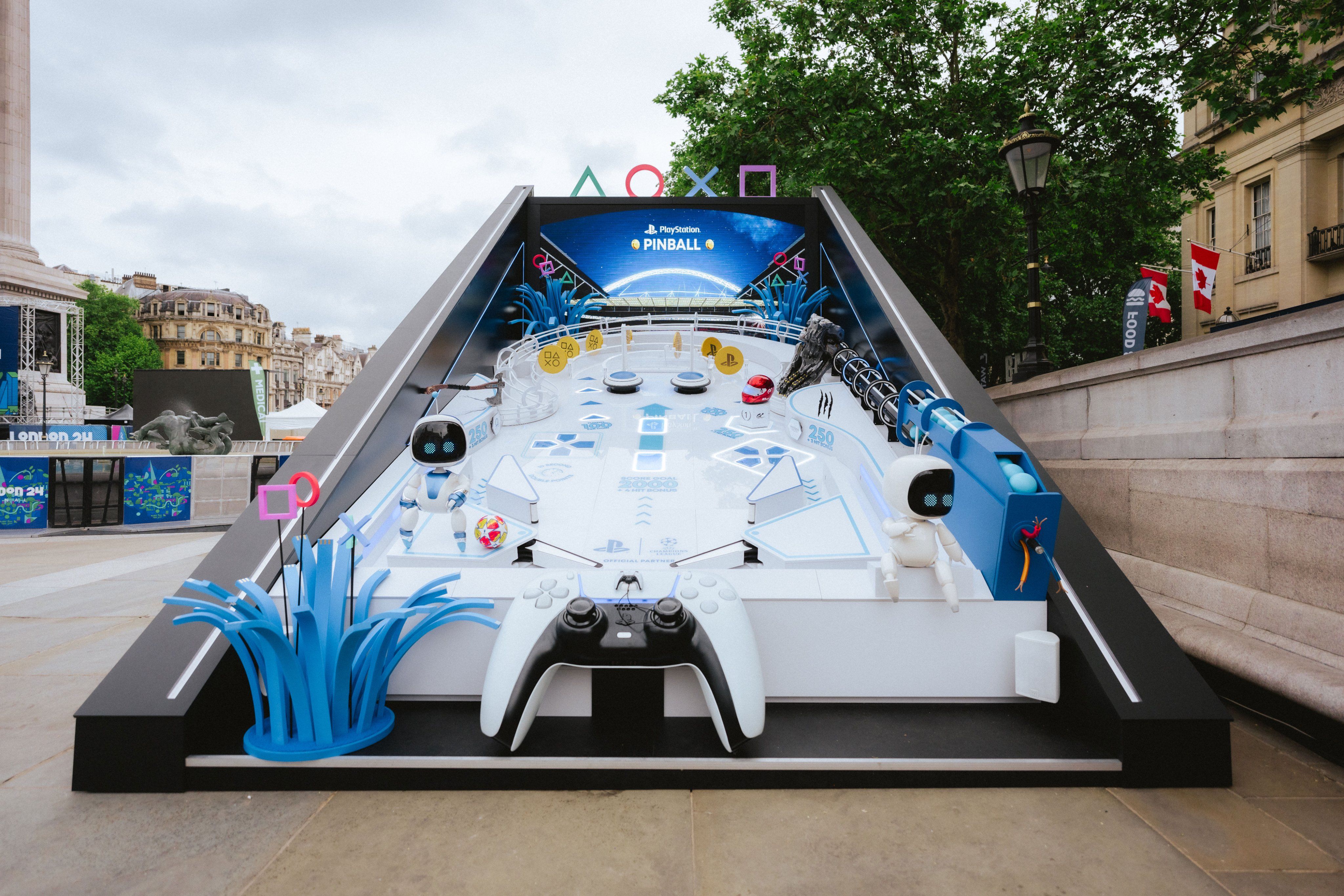 Sony Built a Giant PS5 Pinball Machine That You Can Actually Play