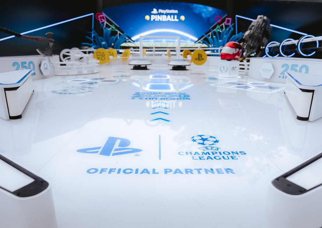 Playstation Machine Sony Built a Giant PS5 Pinball Machine That You Can Actually Play