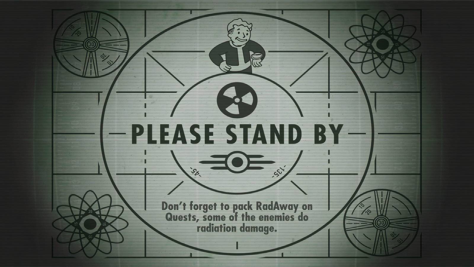 Please Stand By Screen Fallout Shelter