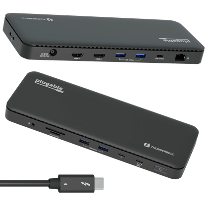 Plugable TBT4-UD5 Thunderbolt 4 Dock
