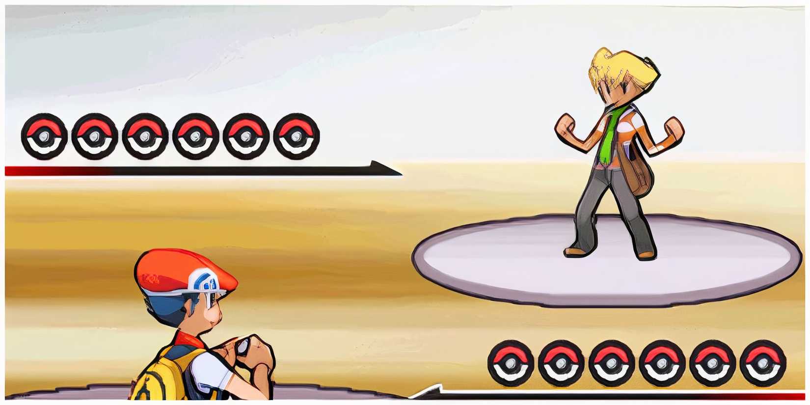 Pokemon Rivalry Stare Pokemon: 6 Hardest Rival Fights