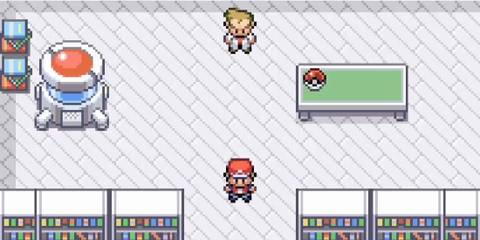 Pokemon FireRed Pokemon Center LEGO build