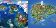Pokemon Blue World Map Pokemon Blue World Map
