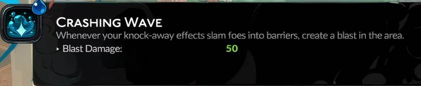 poseidon crashing wave