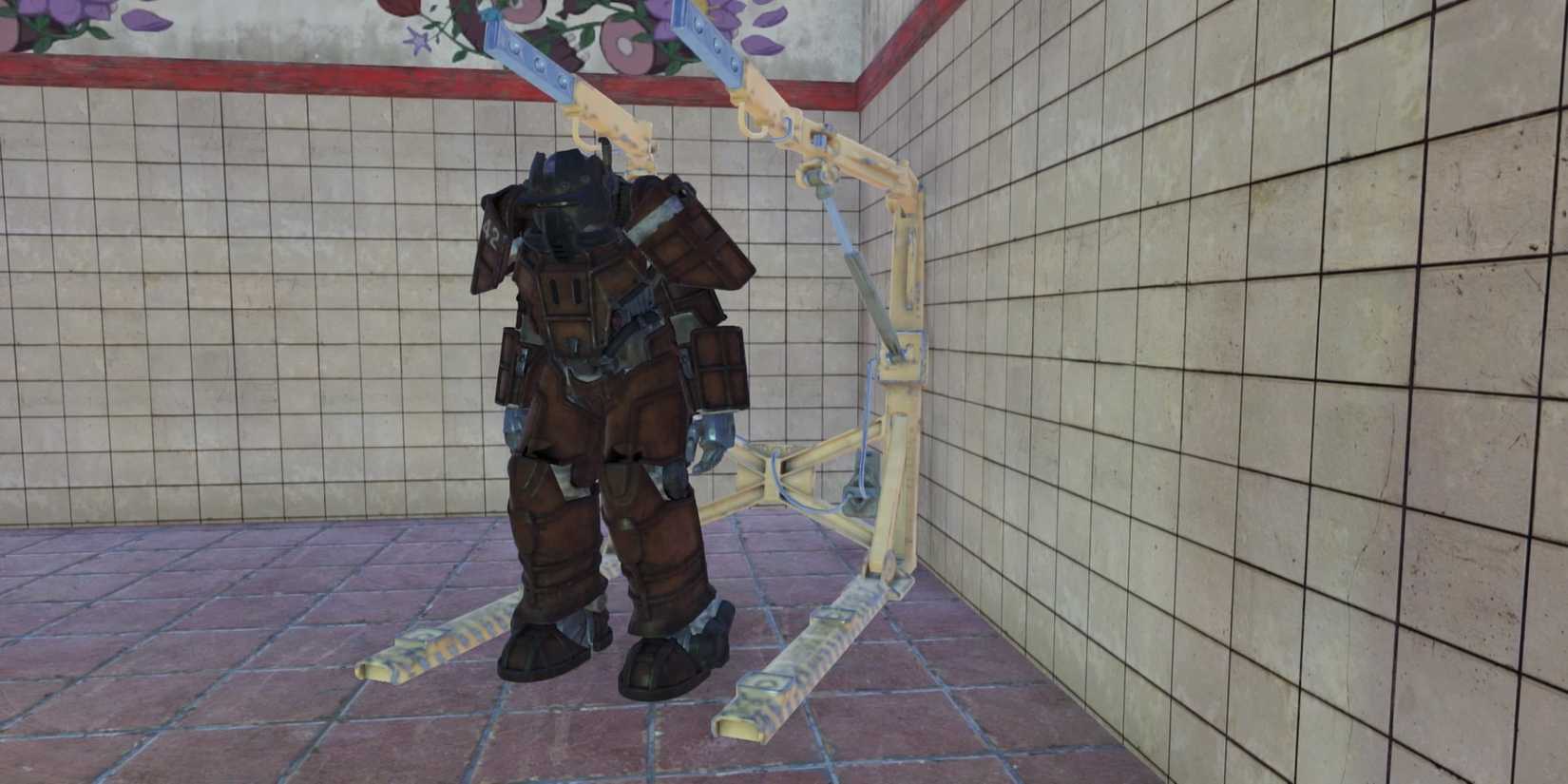 Power Armor On A Power Armor Station in Fallout 76