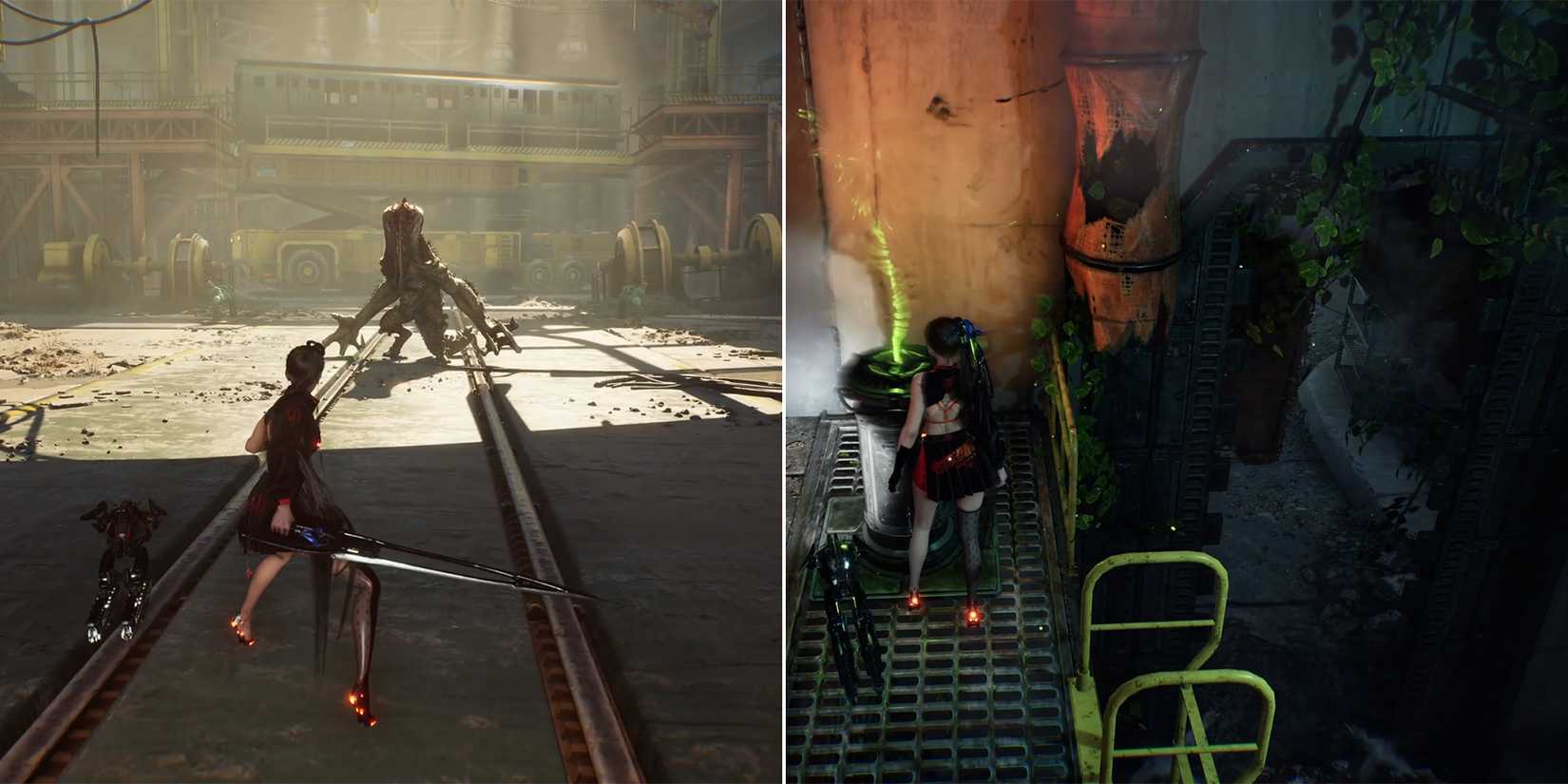 progress through matrix 11 in stellar blade