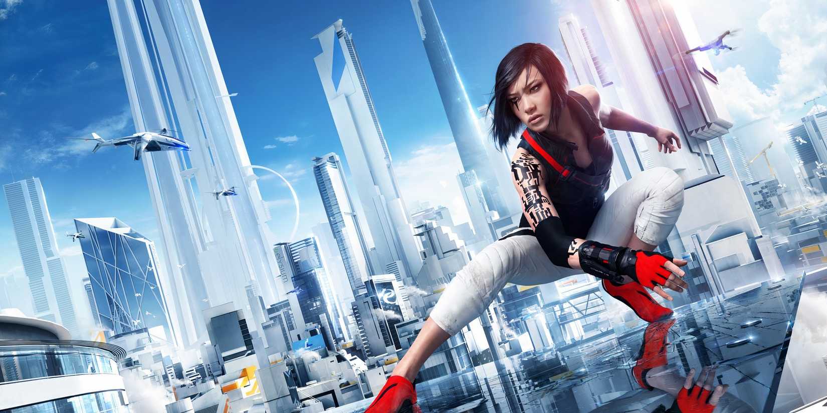 Promo art of Faith in Mirror’s Edge Catalyst
