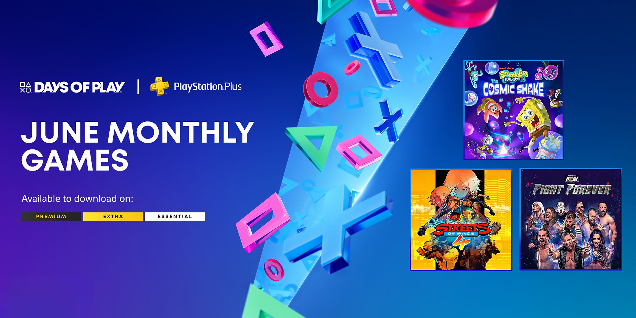PS Plus June monthly games