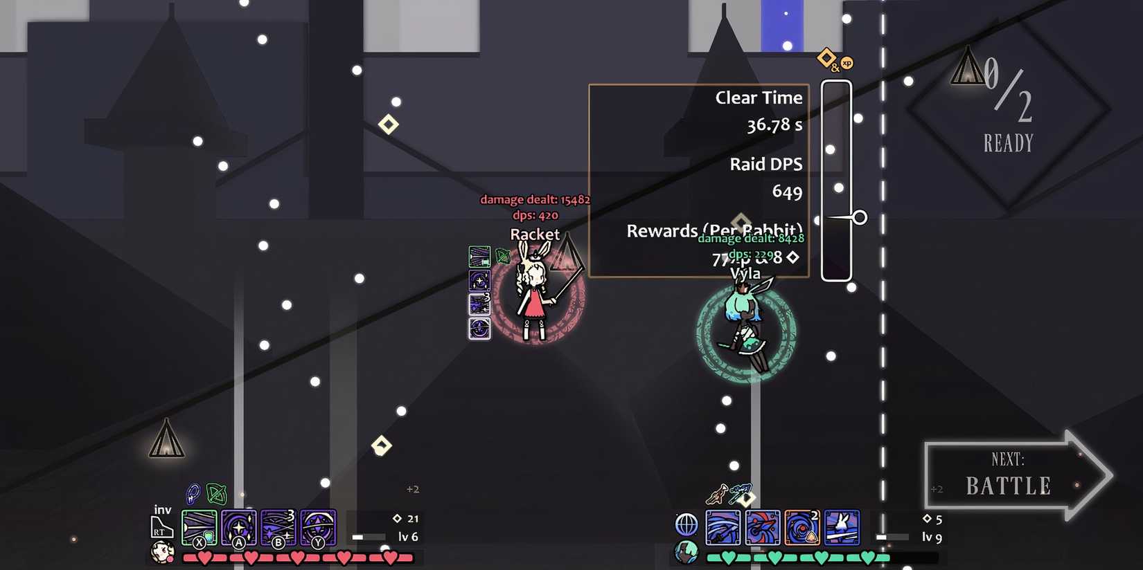 Rabbit and Steel-Results-Racket-1