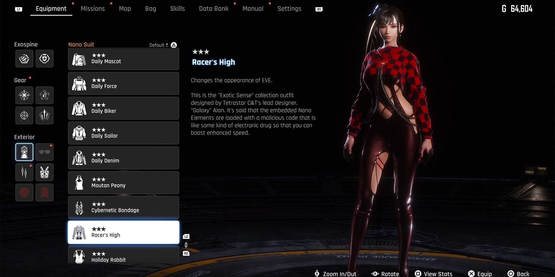 Stellar Blade: All Nano Suits (& How to Unlock Them)