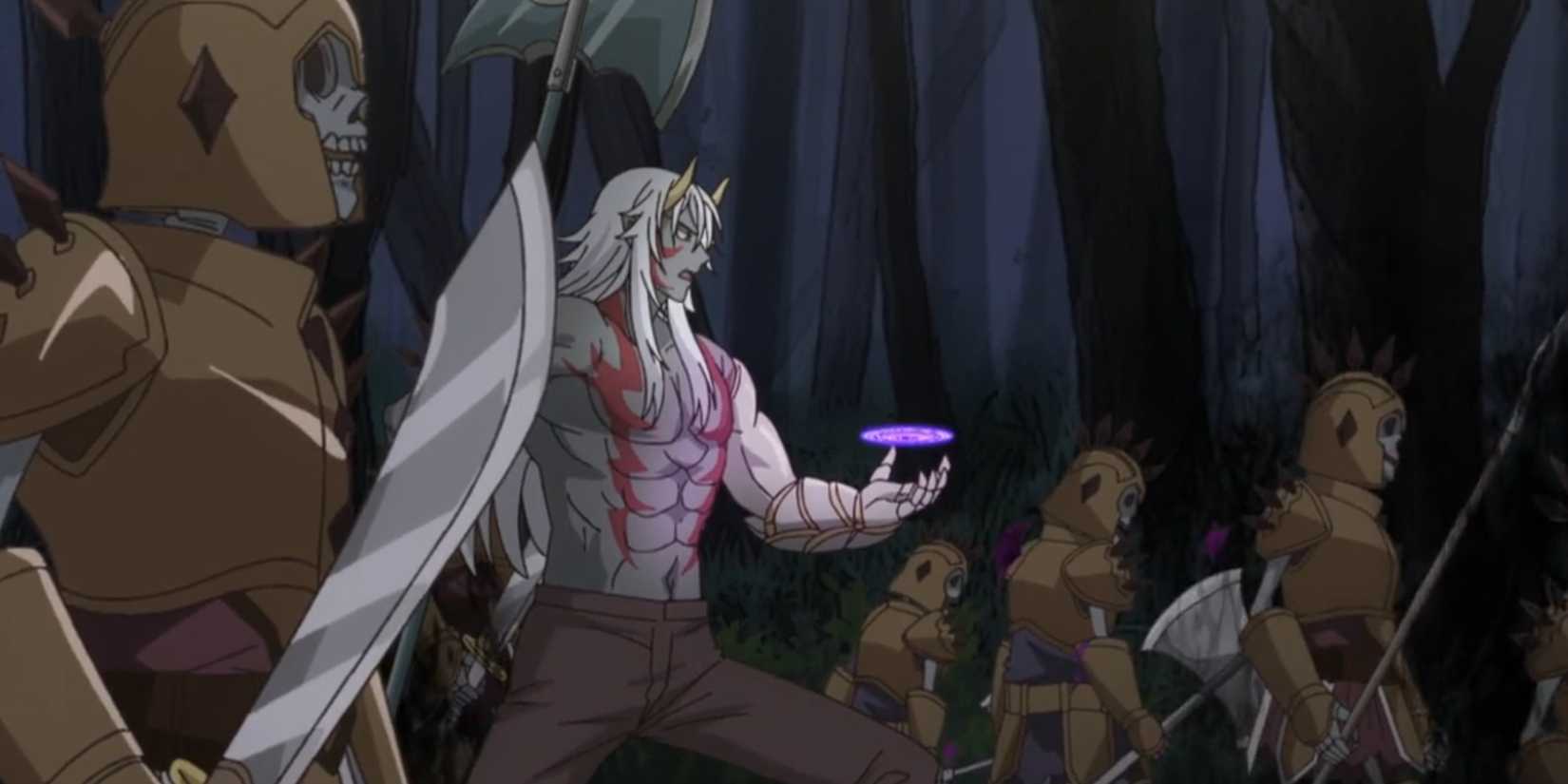 re monster episode 7 rou summoning skeleton army