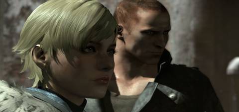 sherry and jake standing together