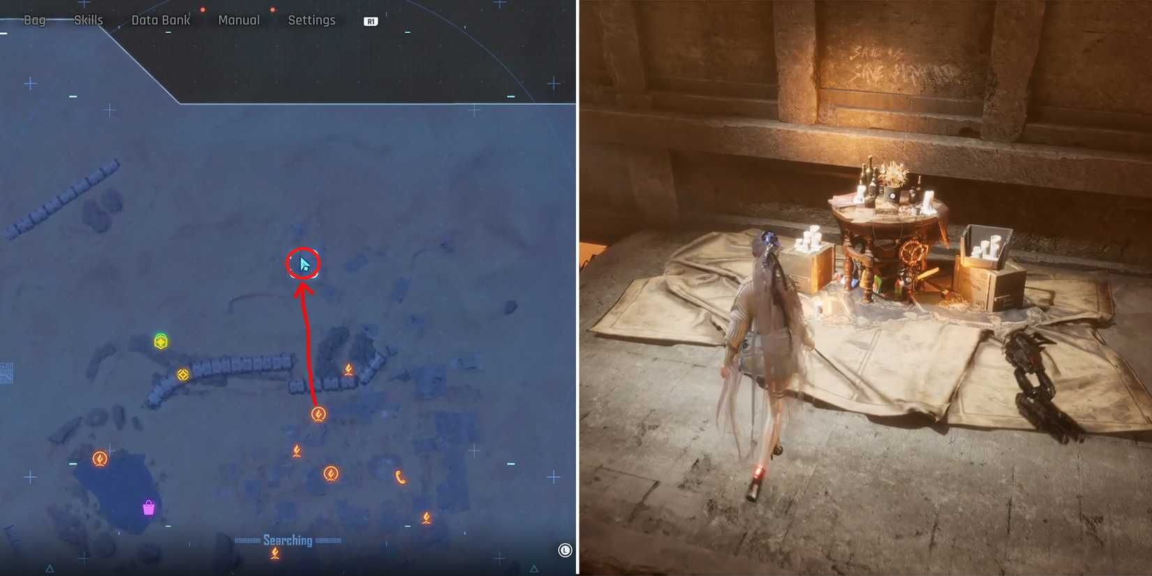 recruit passcode specialists shrine location 2 in stellar blade