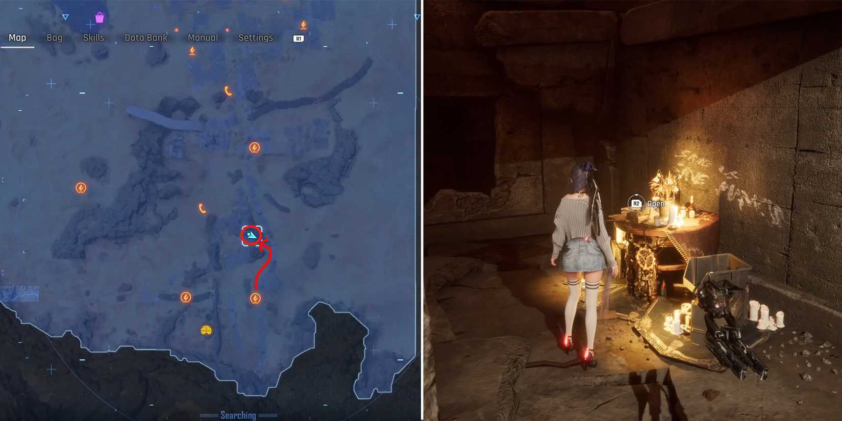 recruit passcode specialists shrine location 3 in stellar blade