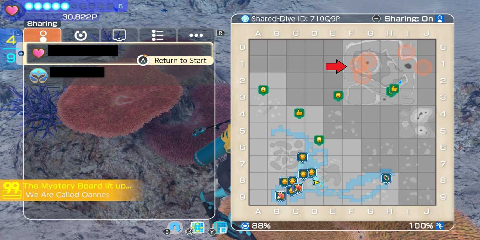 Red Circles Endless Ocean Luminous