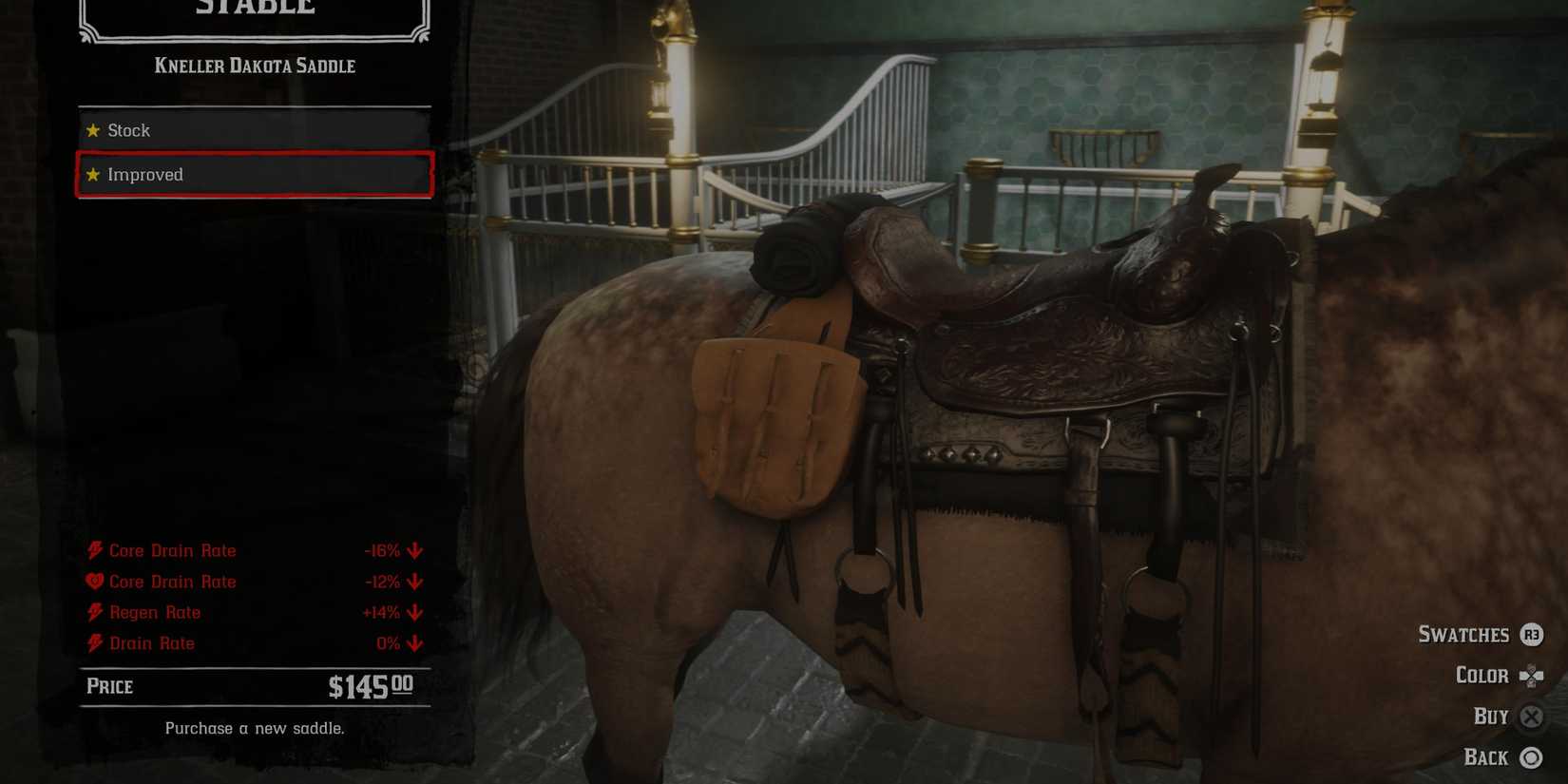 kneller dakota saddle