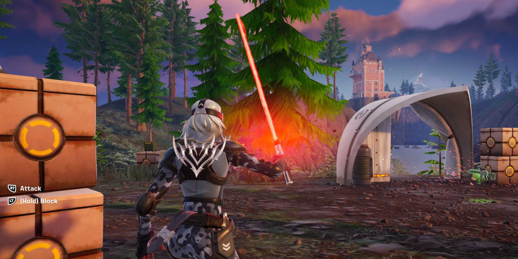 lightsaber commands in fortnite