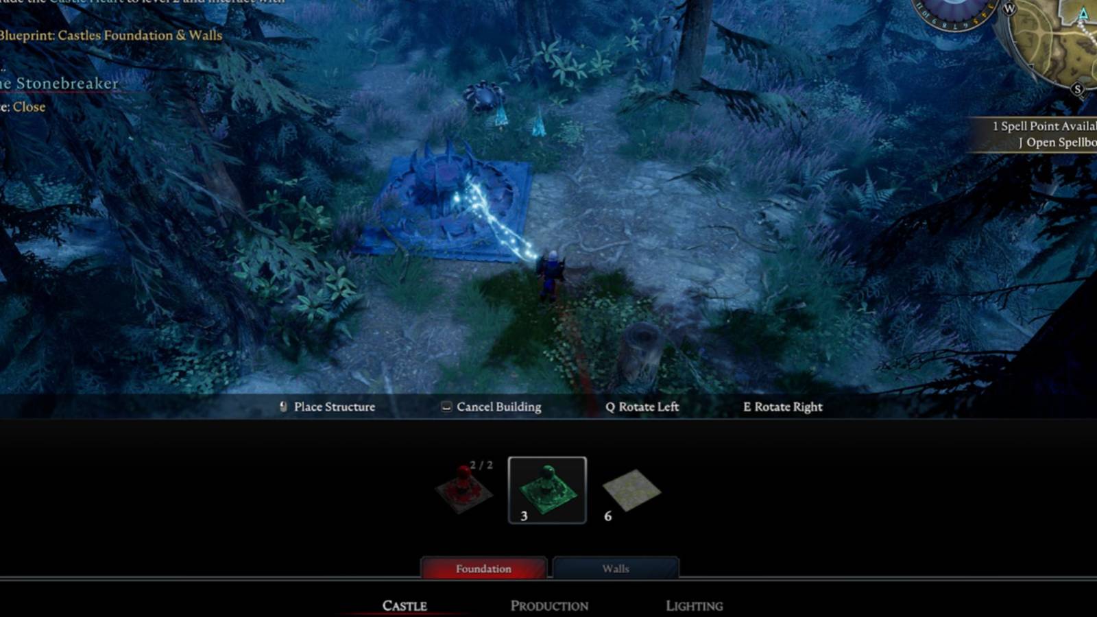 Castle Relocation Heart in V Rising