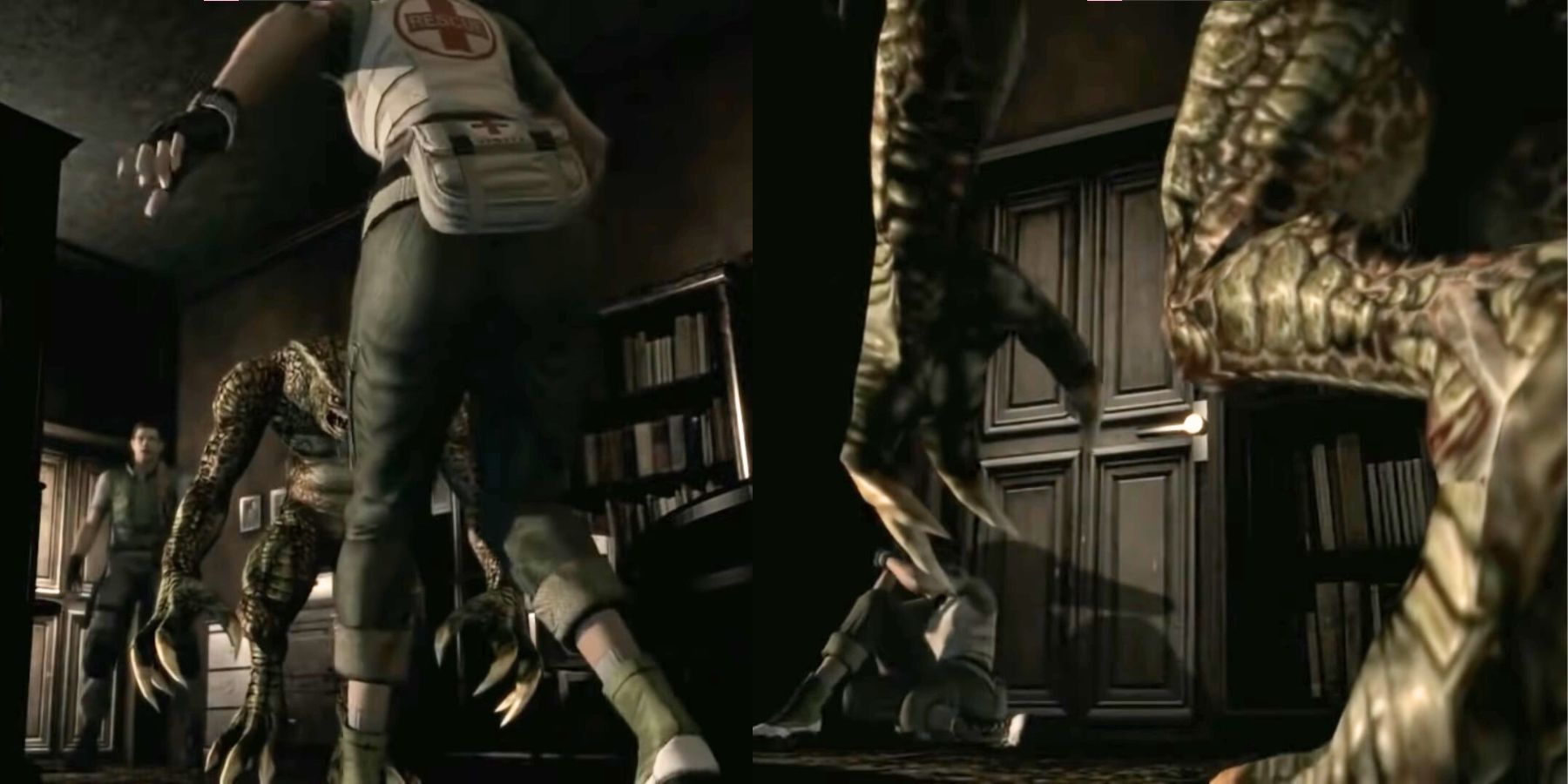 Resident Evil 1 Rebecca Getting Attacked