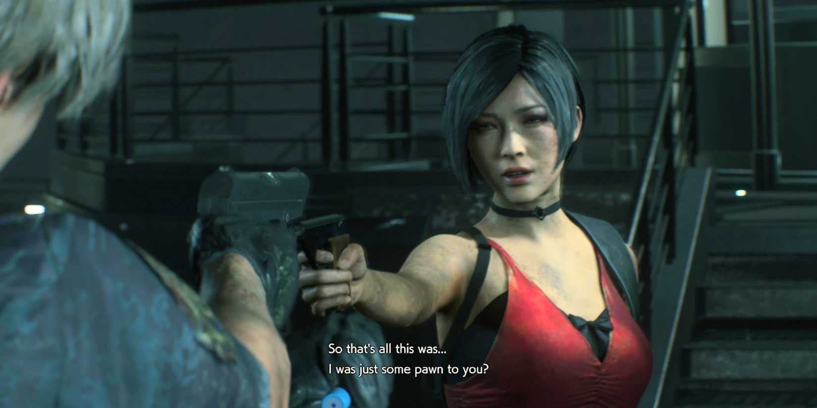 Resident Evil 2 Remake Leon And Ada Fight