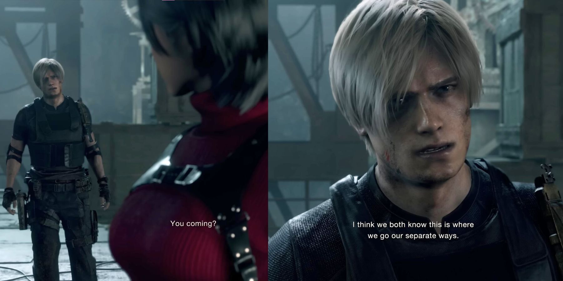 Resident Evil 4 Remake Leon Ada Separate Ways-1