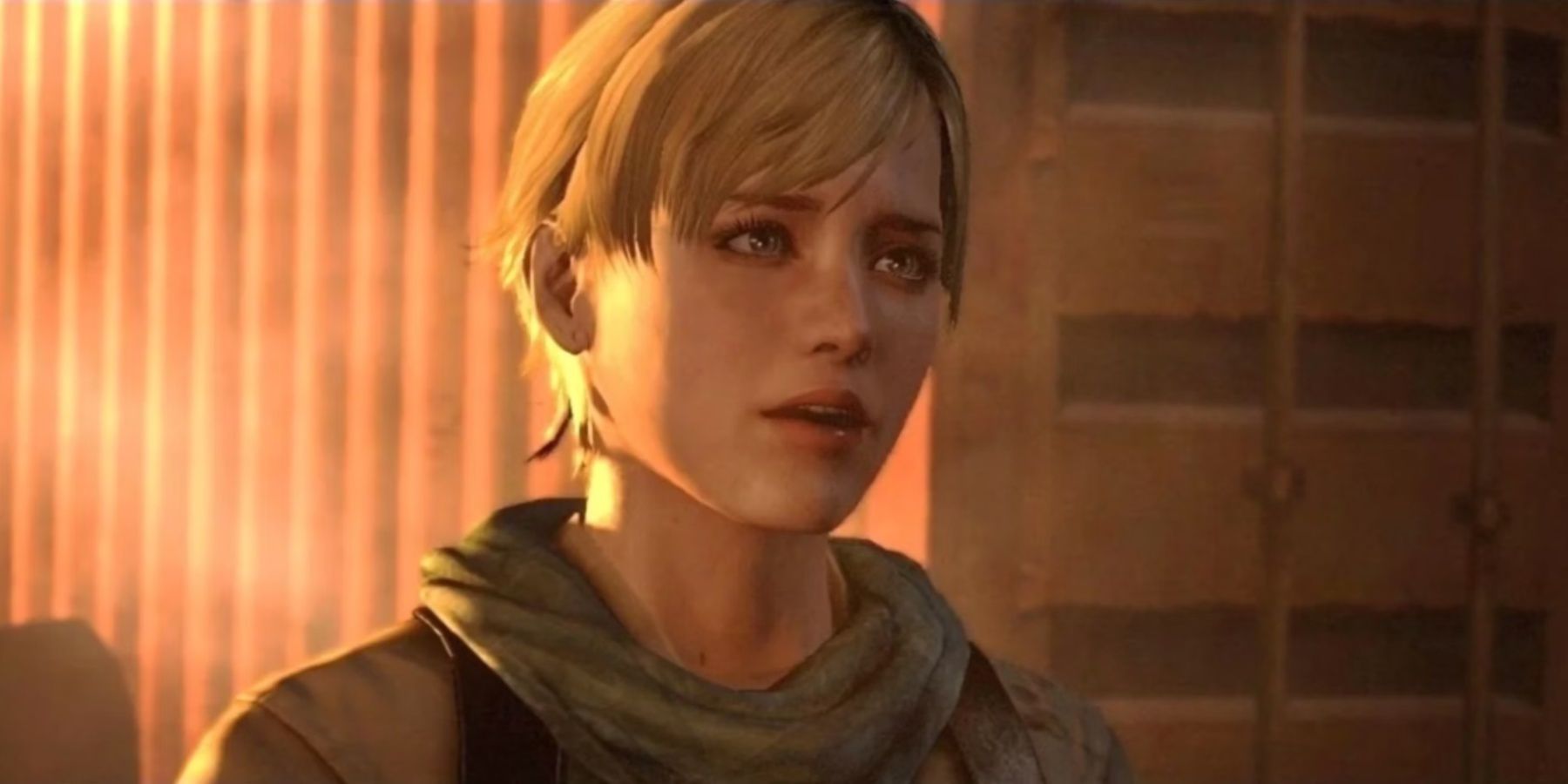 Resident Evil 6 Sherry Birkin talking to someone