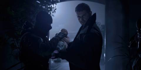 Chris Redfield in Resident Evil Village