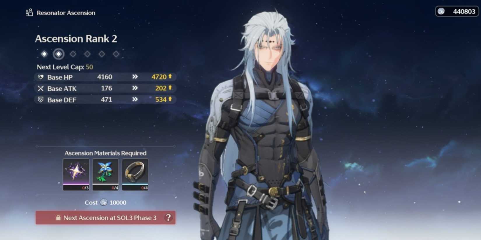 the ascension process in wuthering waves.