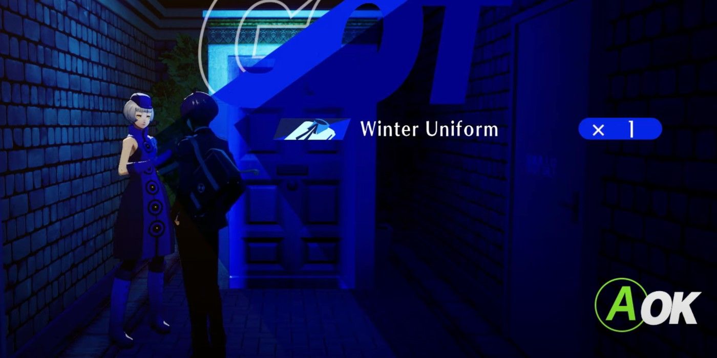The Persona 3 Reload character is receiving a Winter Uniform as a reward for getting Oden Juice.