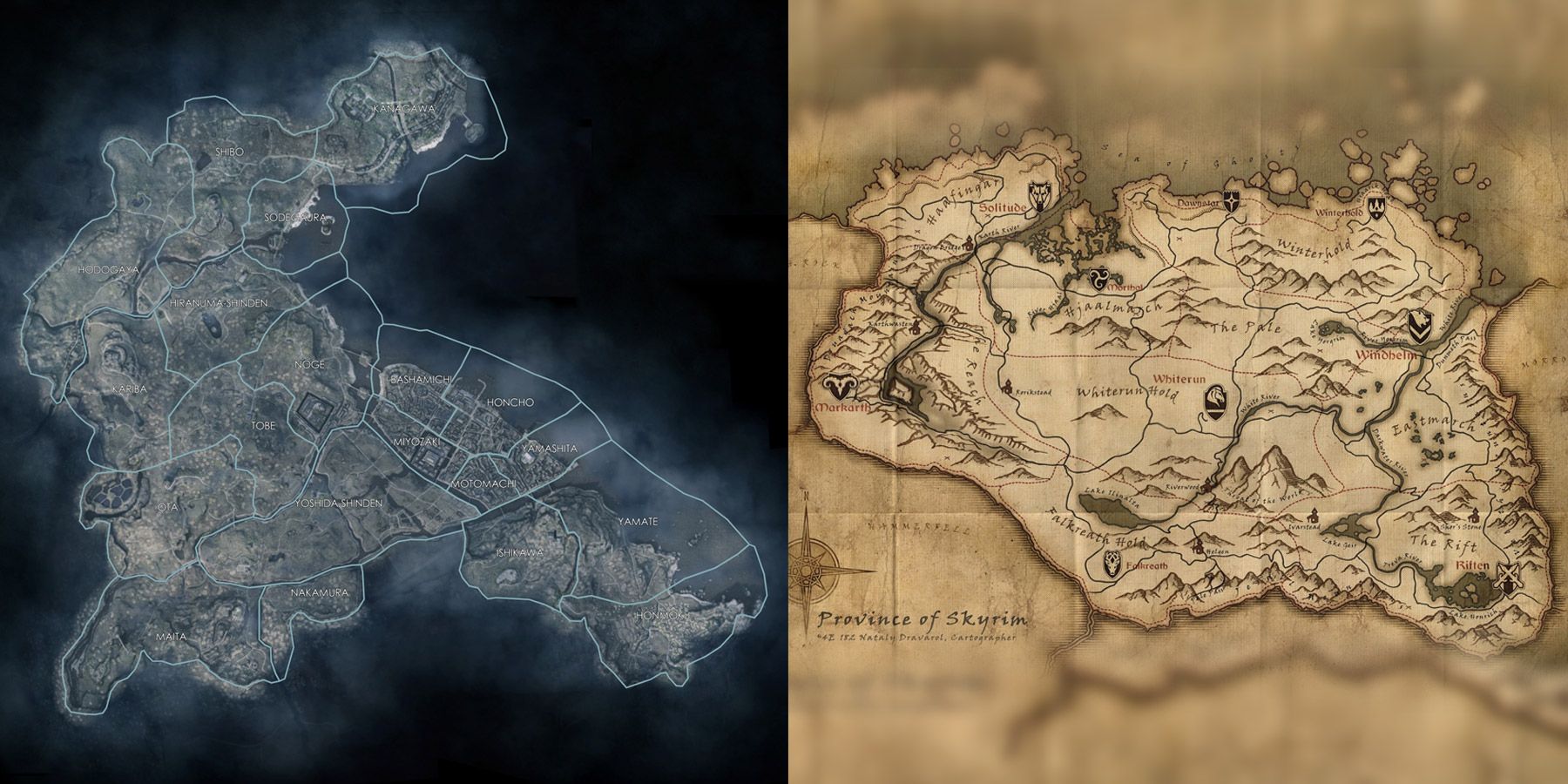 Rise of the Ronin Skyrim Maps