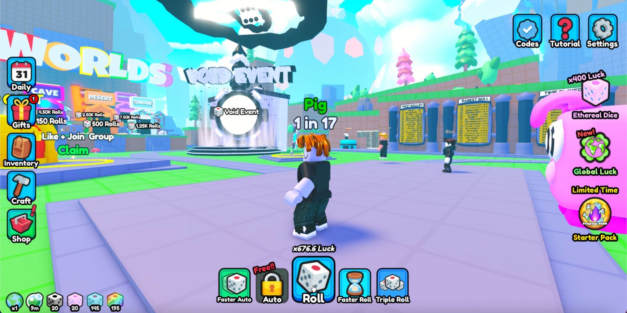 Roblox: Roll for Pets Codes