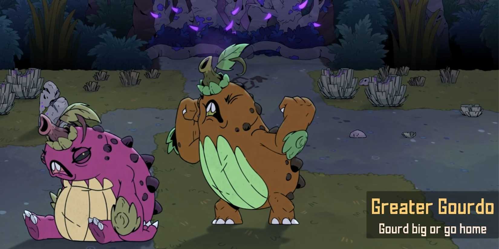 Rotwood Boss Fight Greater Gourdo